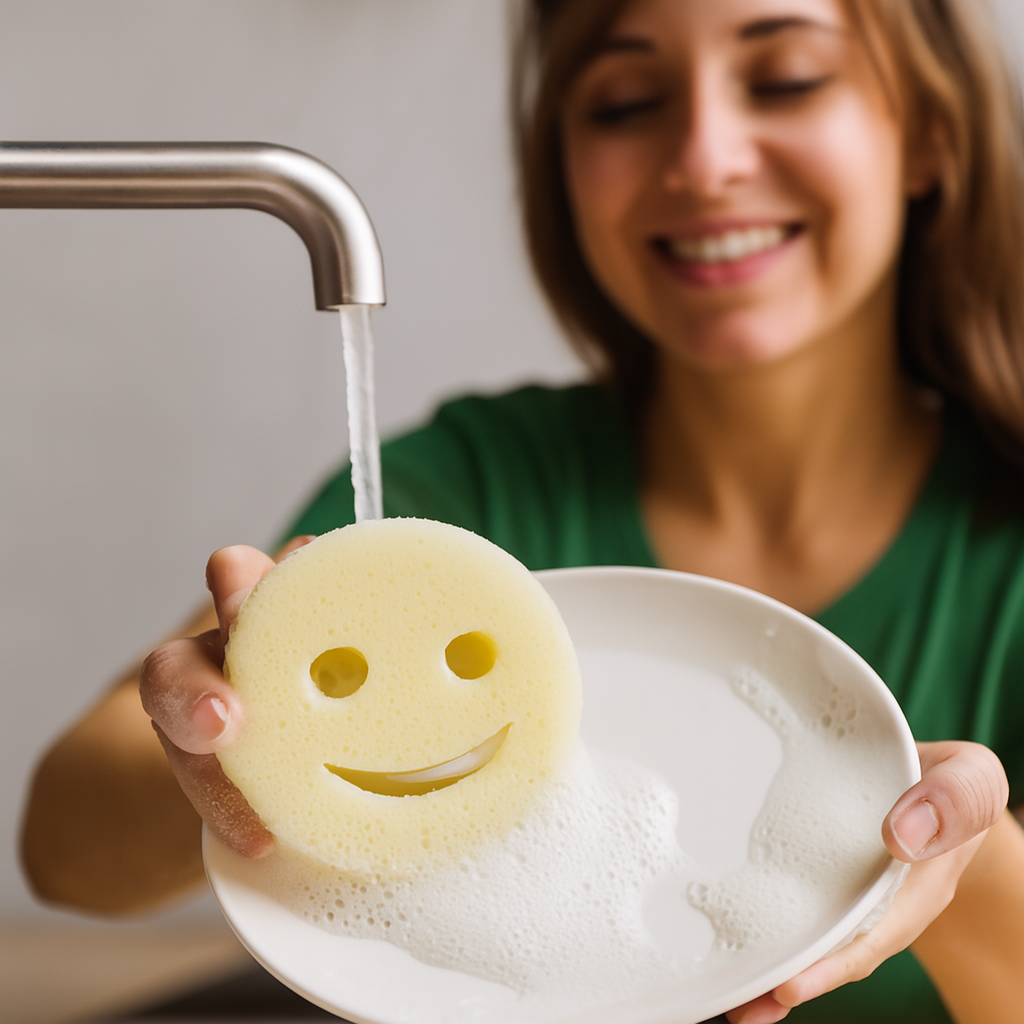 2-in-1 Cleaning Bundle: Multi-Surface Rust Remover & Smiley Scrub Sponge