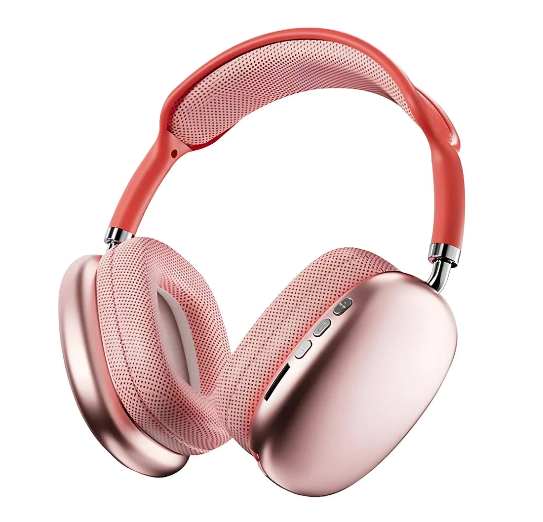 P9 Wireless Bluetooth Headphones – Premium Over-Ear Stereo Headset with Comfortable Ear Cushions - Black