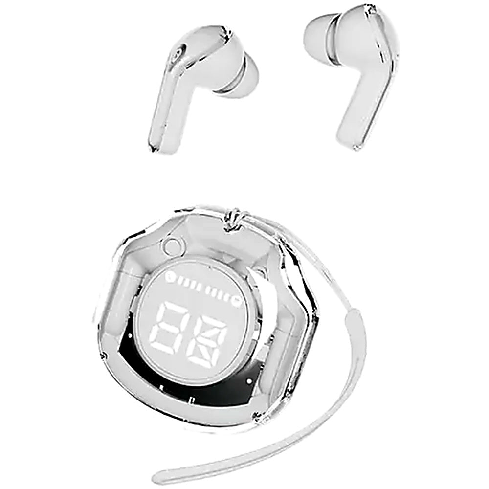 Air 39 Wireless Earbuds – Transparent Display, ENC Noise Cancellation & Bluetooth 5.3 Gaming Earbuds