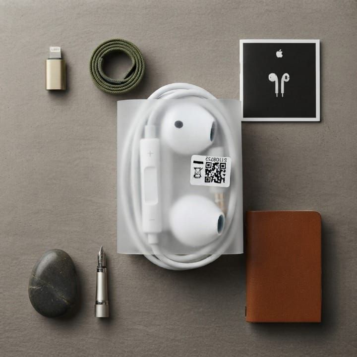 Mobile Audio & Power Combo: Micro USB Data Cable + Wired Handsfree Earphones