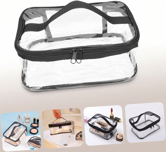 Clear Travel Makeup Bag